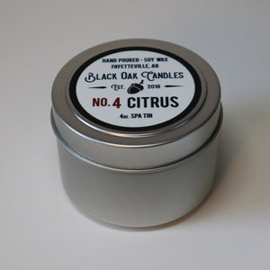 #4 Citrus Candle Tin