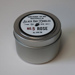 #5 Rose Candle Tin