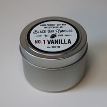 Load image into Gallery viewer, #1 Vanilla Candle Tin